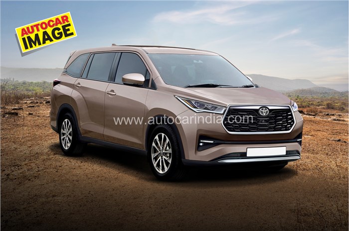 Next-gen Toyota Innova rendering